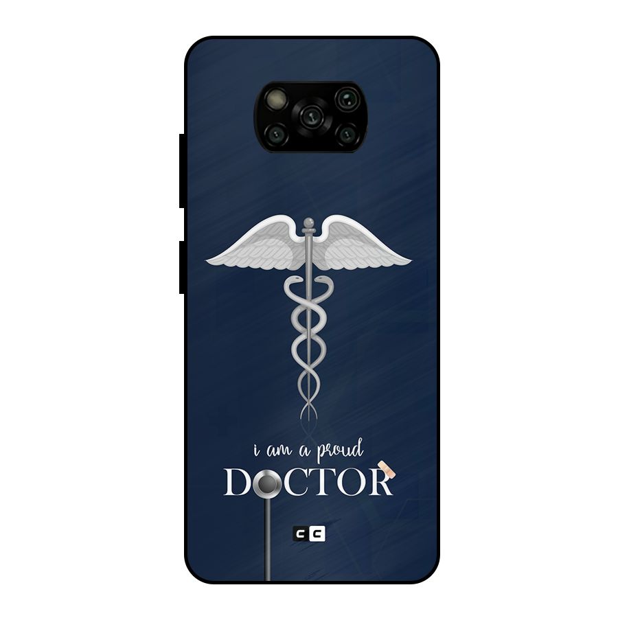 Angel Doctor Metal Back Case for Poco X3