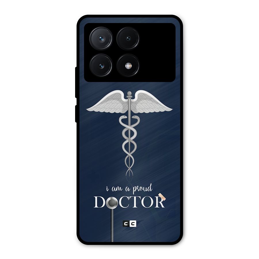 Angel Doctor Metal Back Case for Poco X6 Pro