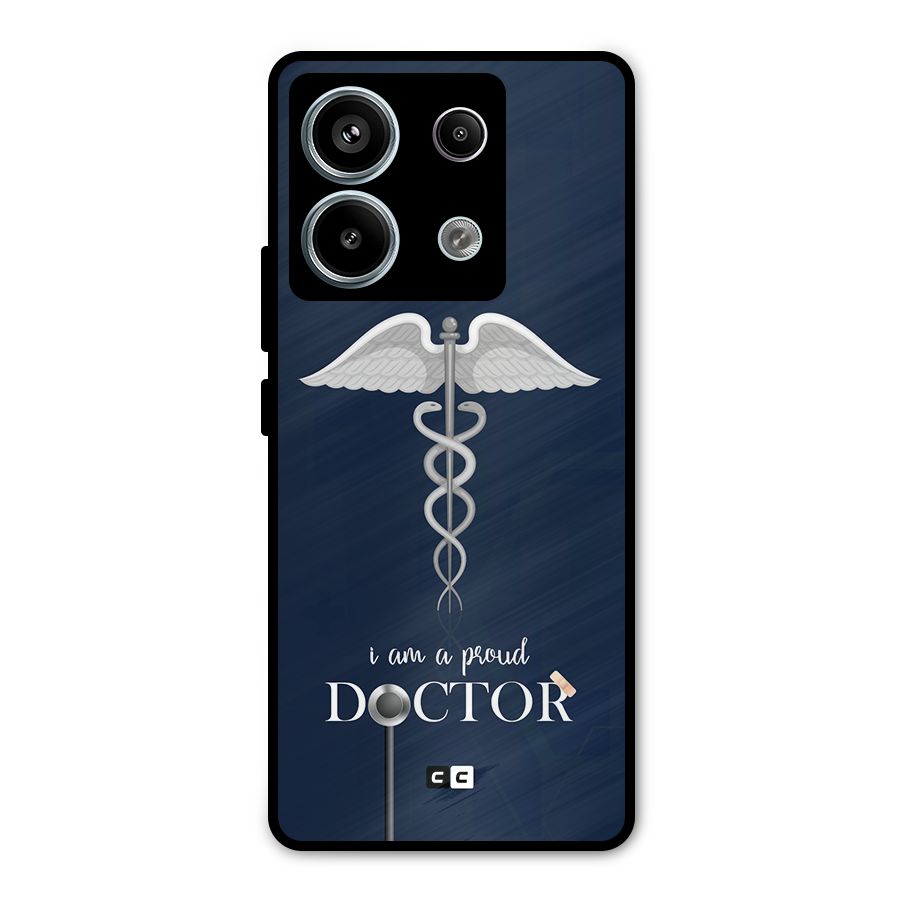 Angel Doctor Metal Back Case for Redmi Note 13 Pro 5G