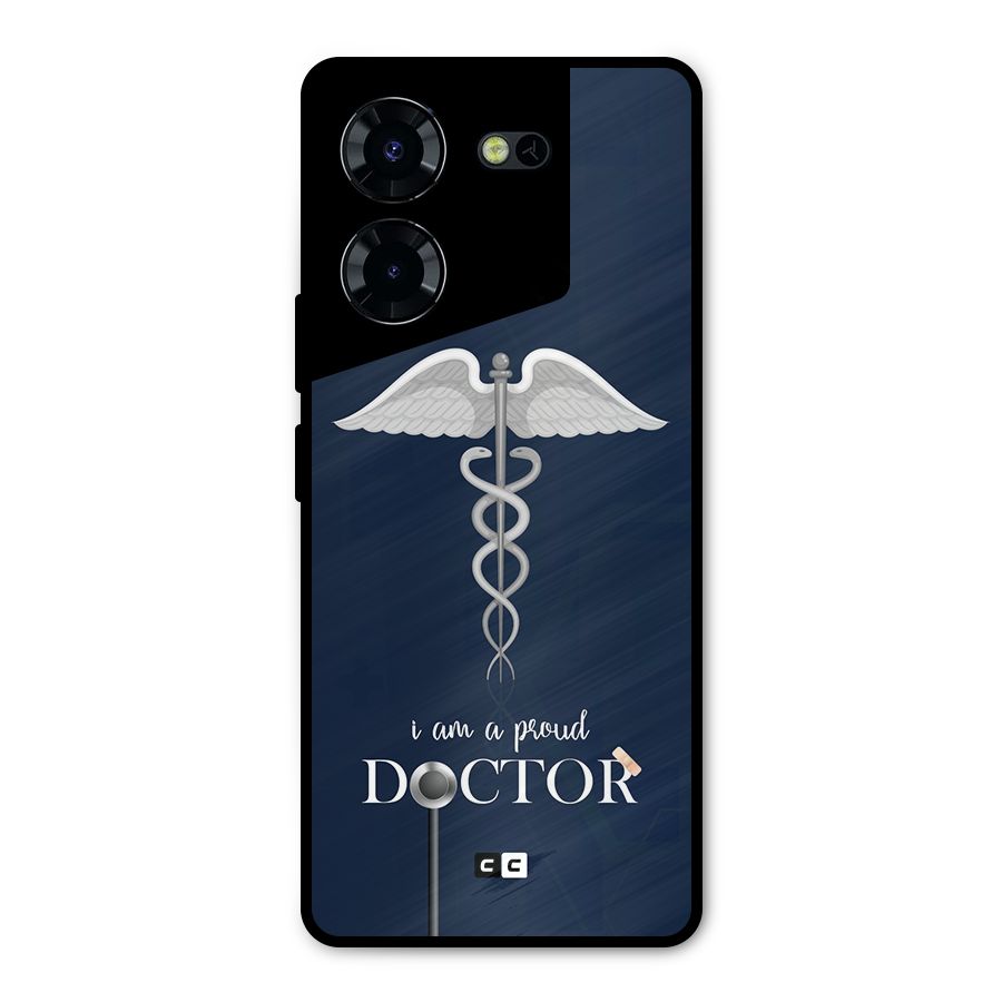 Angel Doctor Metal Back Case for Tecno Pova 5 Pro 5G