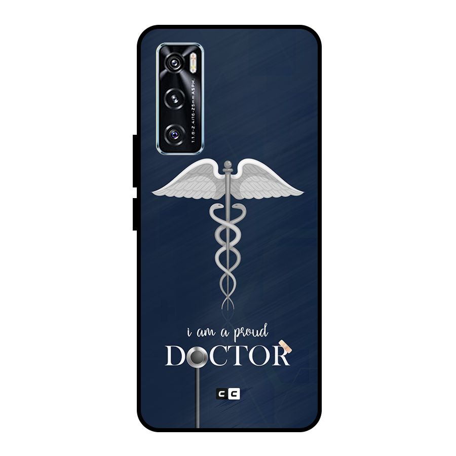 Angel Doctor Metal Back Case for Vivo V20 SE