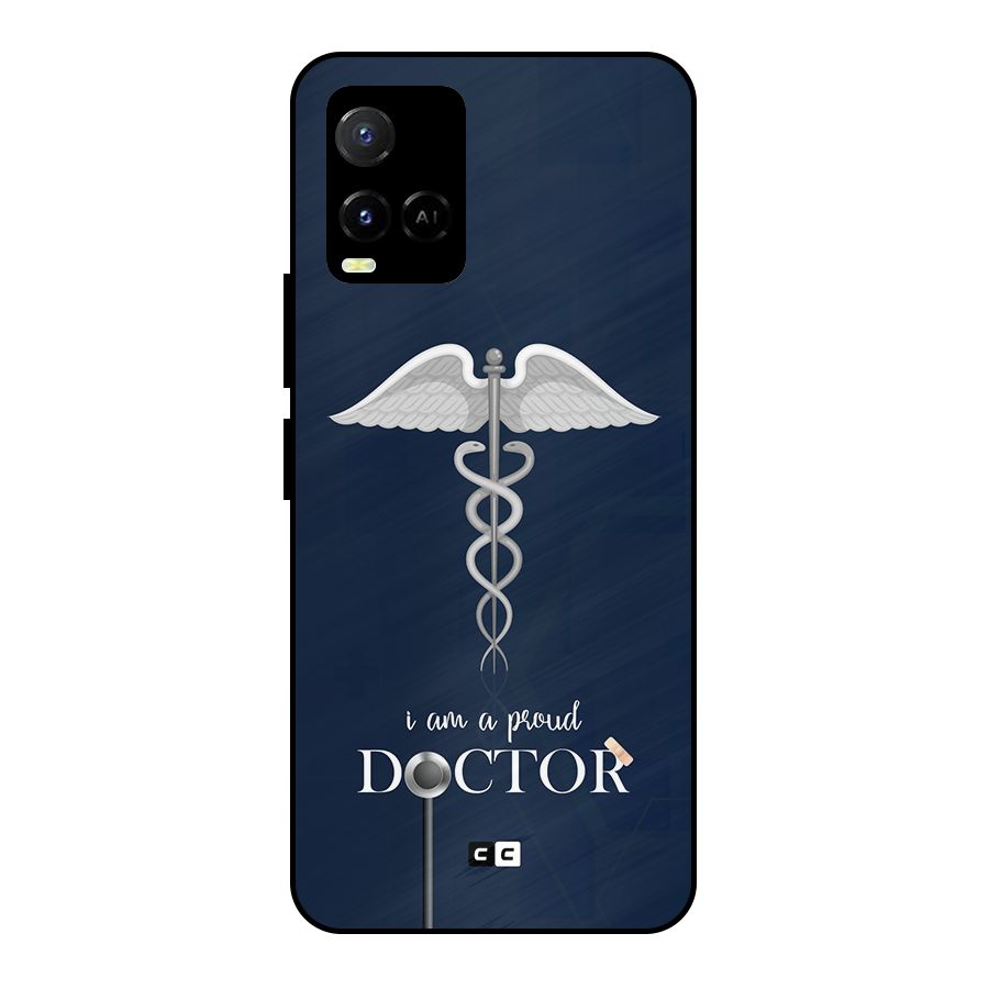 Angel Doctor Metal Back Case for Vivo Y21T