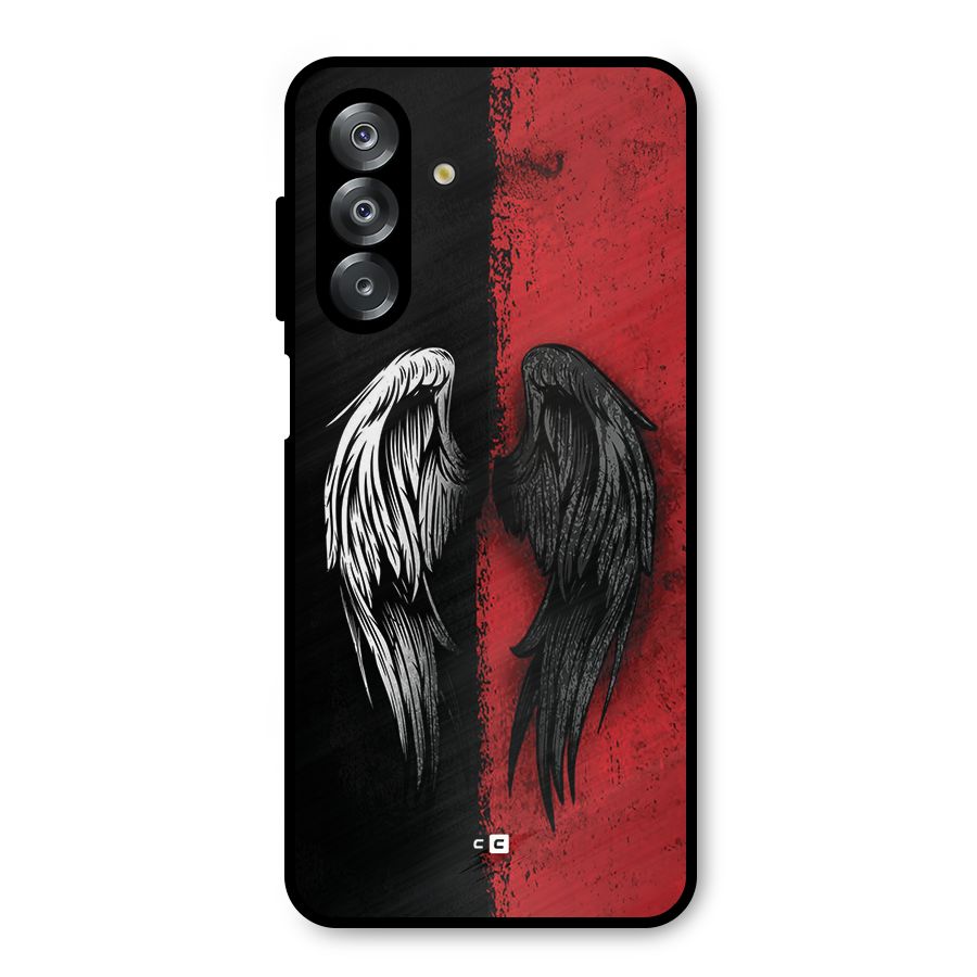 Angle Demon Wings Metal Back Case for Galaxy A26