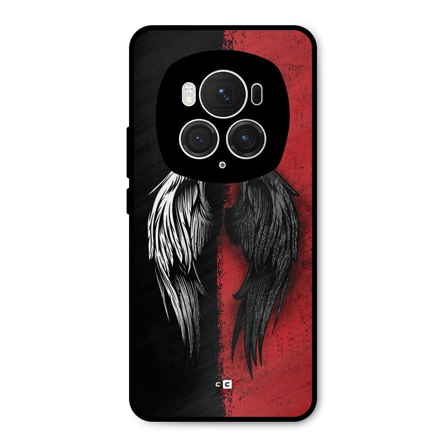 Angle Demon Wings Metal Back Case for Honor Magic6 Pro