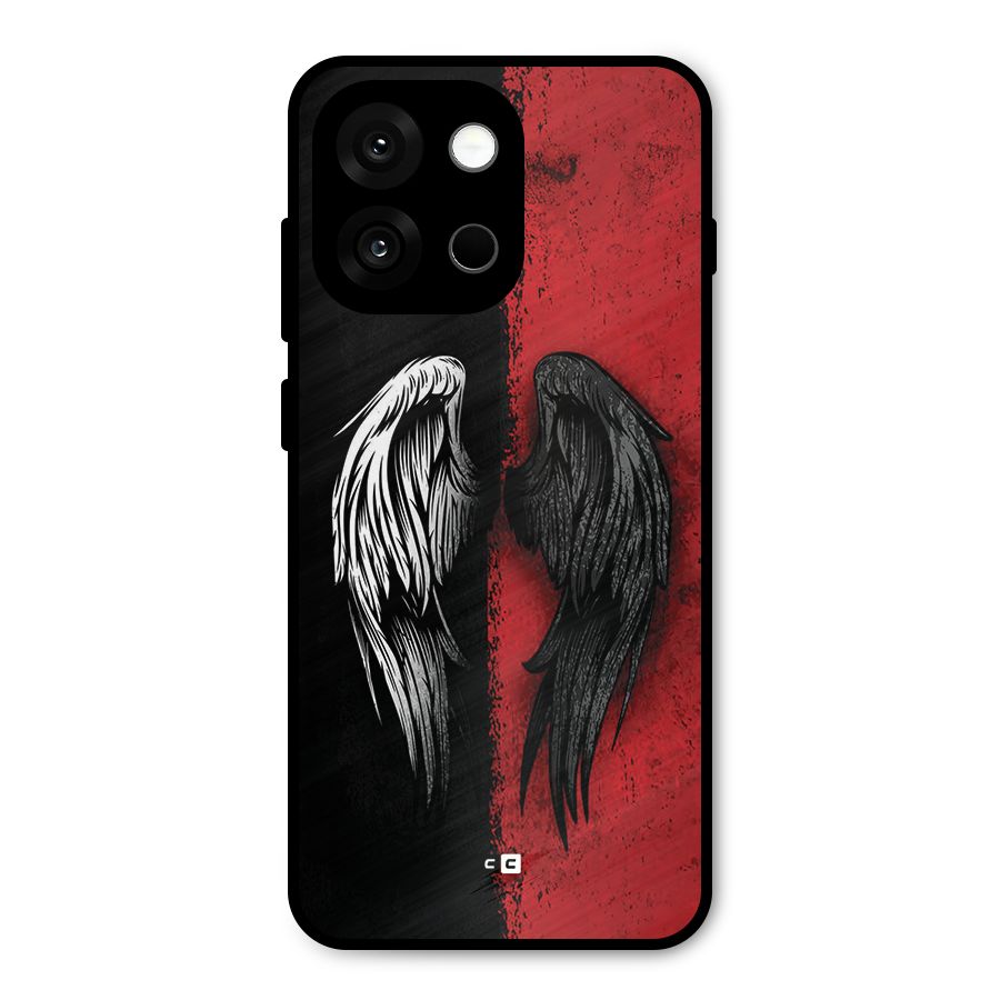 Angle Demon Wings Metal Back Case for OnePlus 13s
