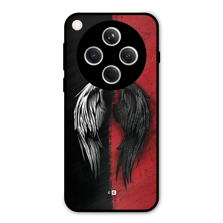 Angle Demon Wings Metal Back Case for Oppo Find X8
