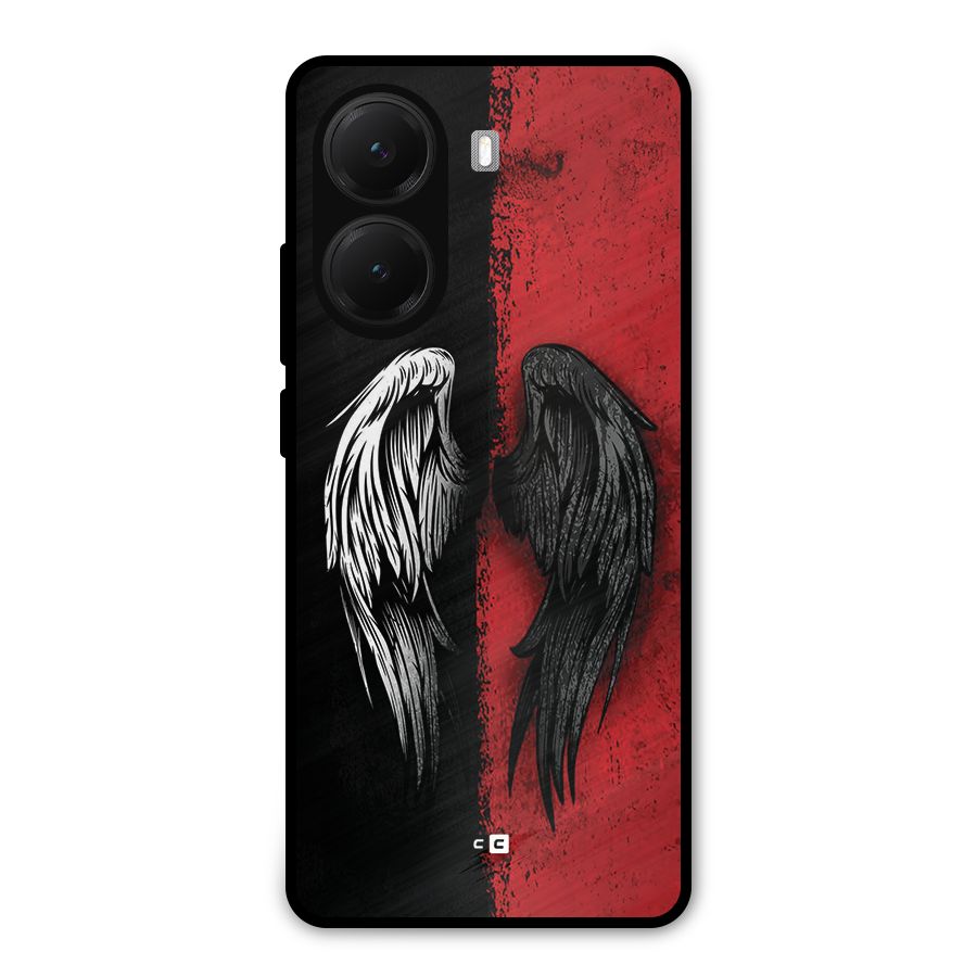 Angle Demon Wings Metal Back Case for Poco X7 Pro