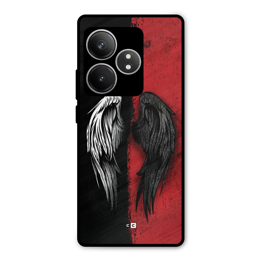Angle Demon Wings Metal Back Case for Realme GT 6T