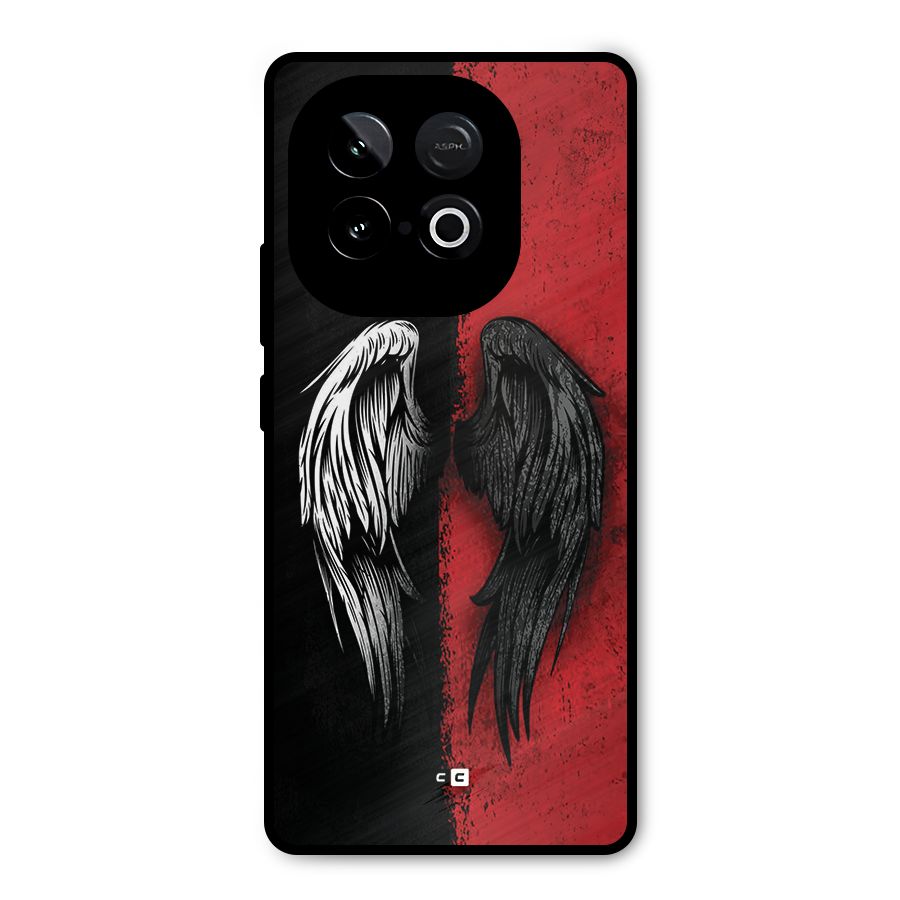 Angle Demon Wings Metal Back Case for iQOO Neo 10