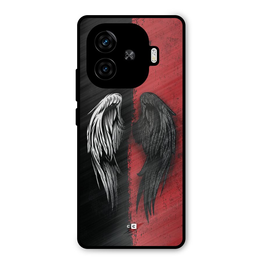 Angle Demon Wings Metal Back Case for iQOO Neo 10R
