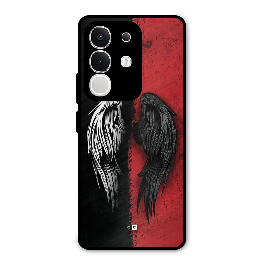 Angle Demon Wings Metal Back Case for iQOO Z10x