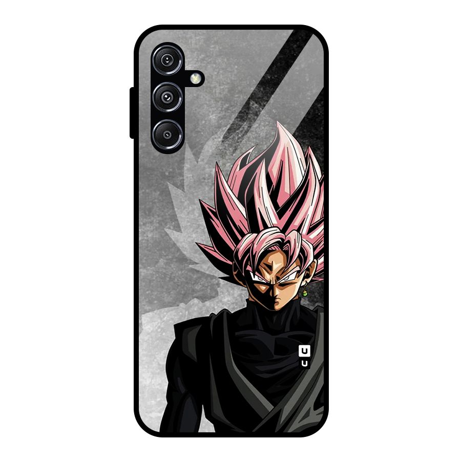 Angry Goku Glass Back Case for Galaxy M34 5G