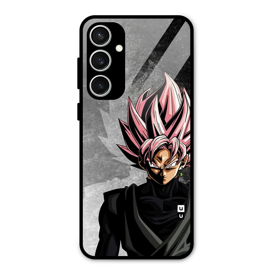 Angry Goku Glass Back Case for Galaxy S23 FE