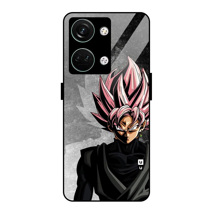Angry Goku Glass Back Case for Oneplus Nord 3