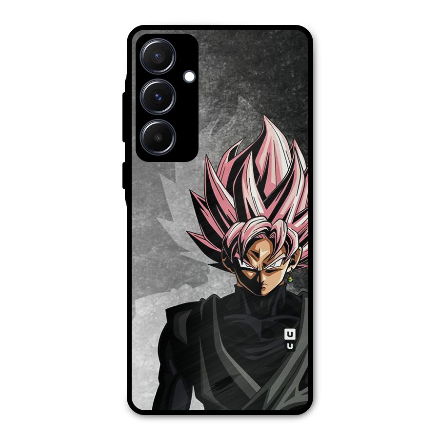 Angry Goku Metal Back Case for Galaxy A55