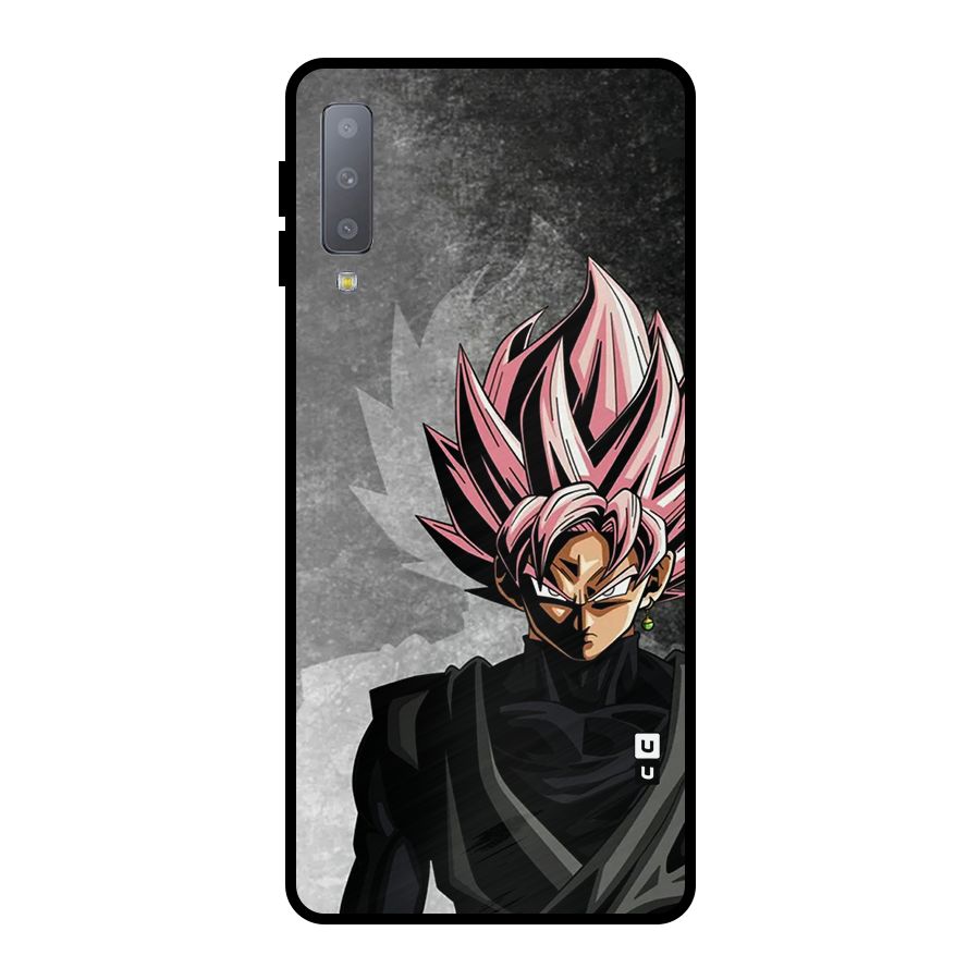 Angry Goku Metal Back Case for Galaxy A7 (2018)