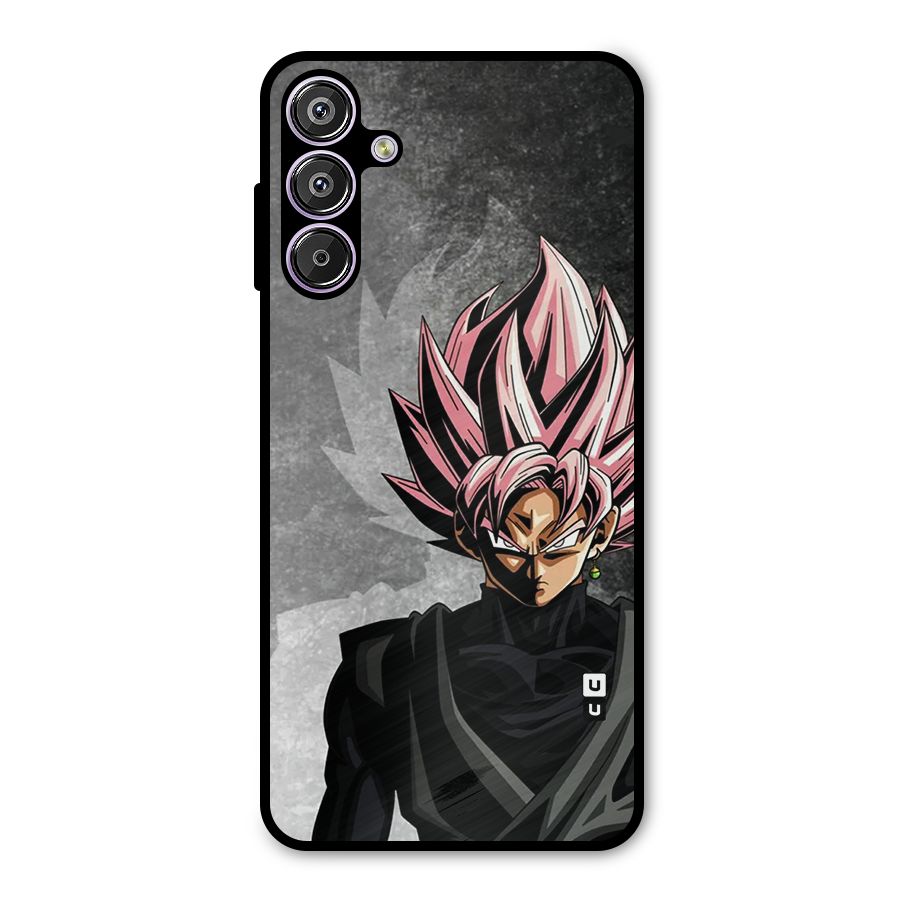 Angry Goku Metal Back Case for Galaxy M15