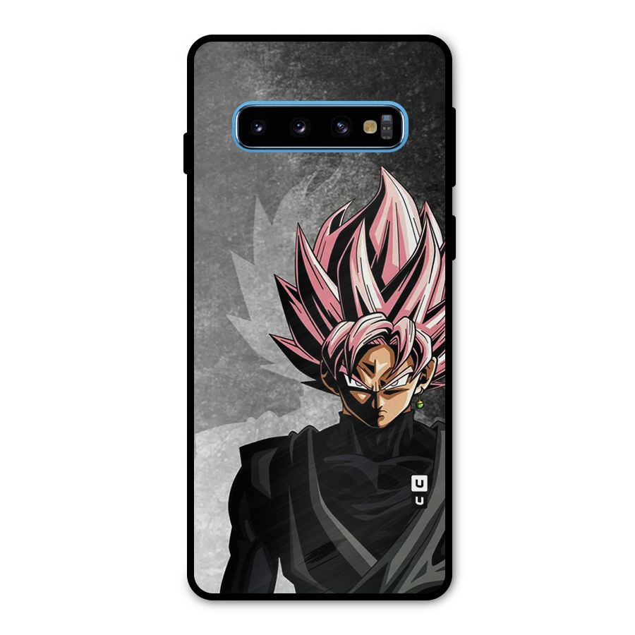 Angry Goku Metal Back Case for Galaxy S10