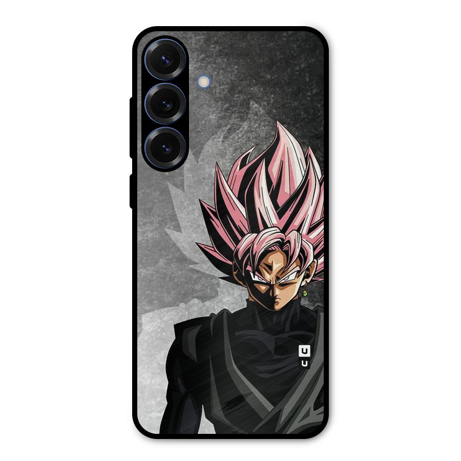 Angry Goku Metal Back Case for Galaxy S25 Plus