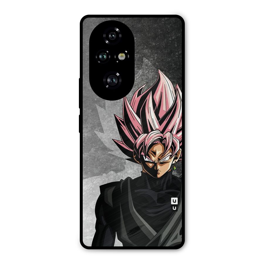 Angry Goku Metal Back Case for Honor 200 Pro