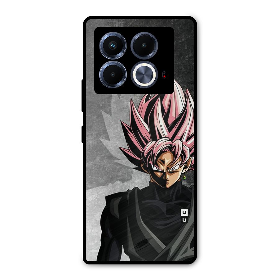 Angry Goku Metal Back Case for Infinix Note 40 5G