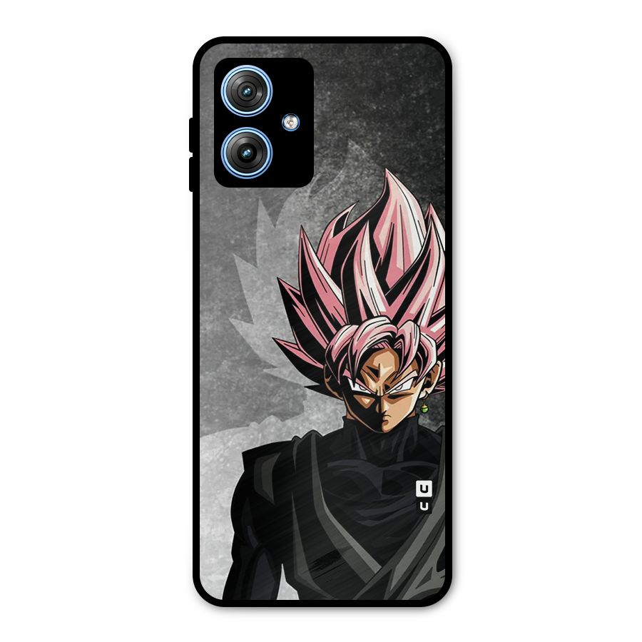 Angry Goku Metal Back Case for Moto G54