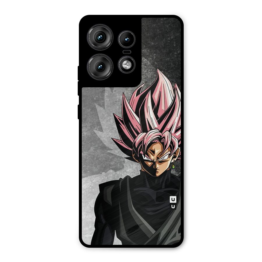 Angry Goku Metal Back Case for Motorola Edge 50 Pro