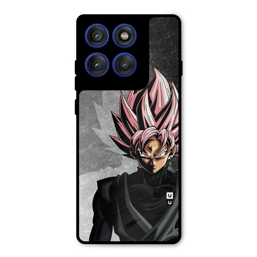 Angry Goku Metal Back Case for Motorola Edge 60 Pro