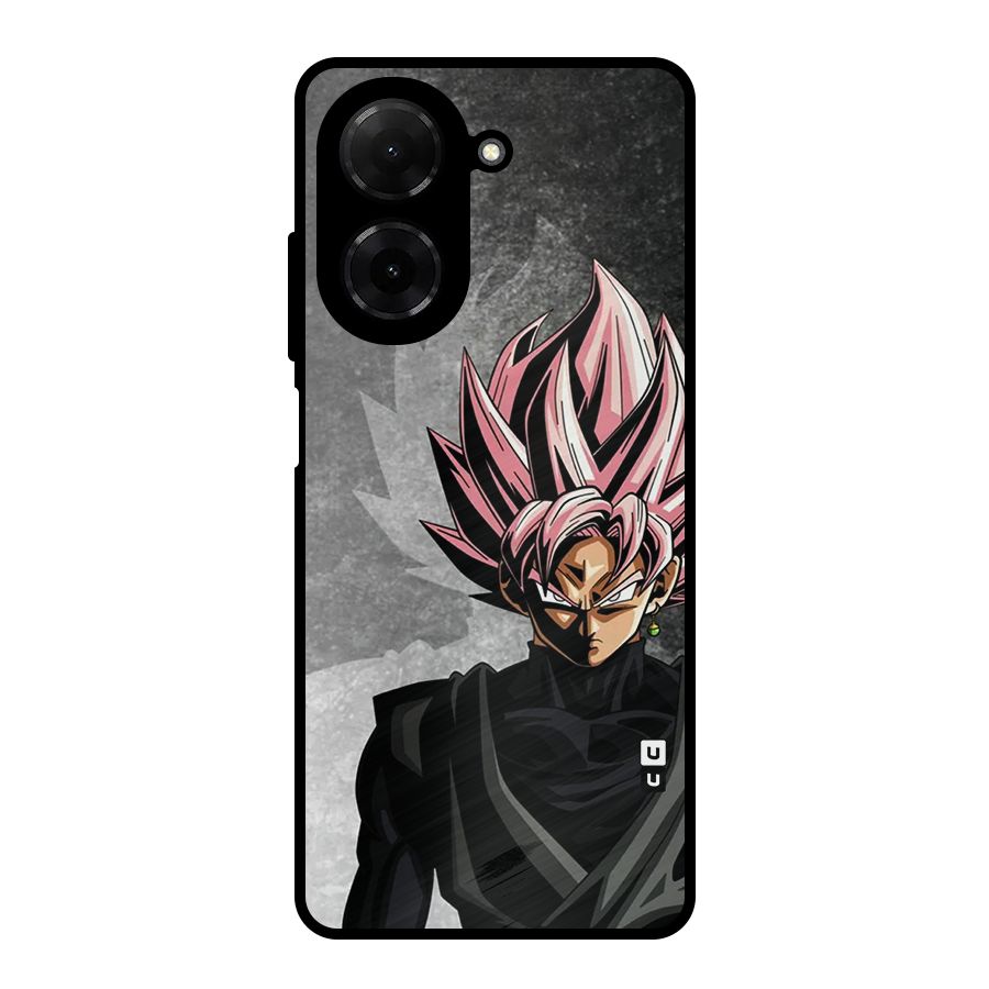 Angry Goku Metal Back Case for Poco C71