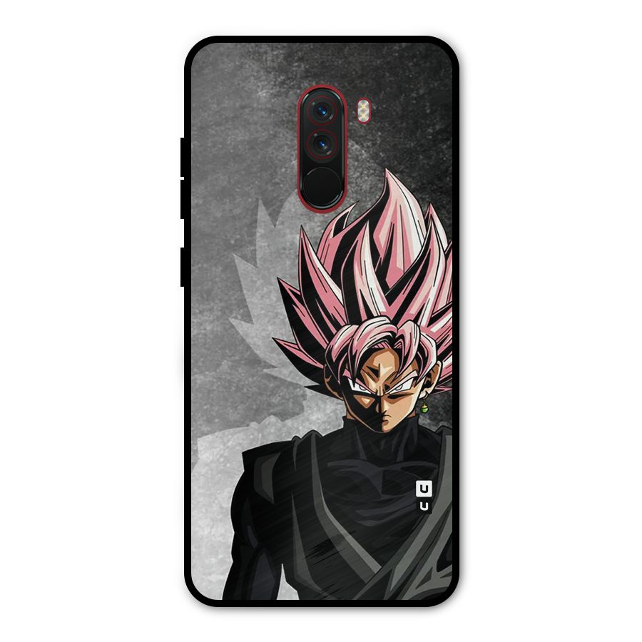 Angry Goku Metal Back Case for Poco F1