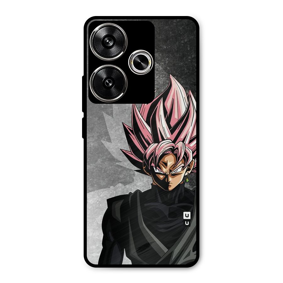 Angry Goku Metal Back Case for Poco F6