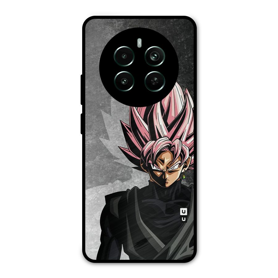 Angry Goku Metal Back Case for Realme 12 Pro Plus