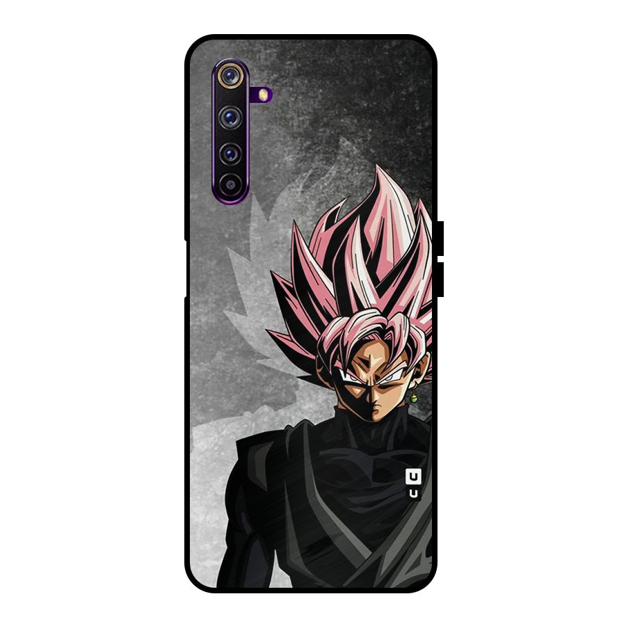 Angry Goku Metal Back Case for Realme 6 Pro