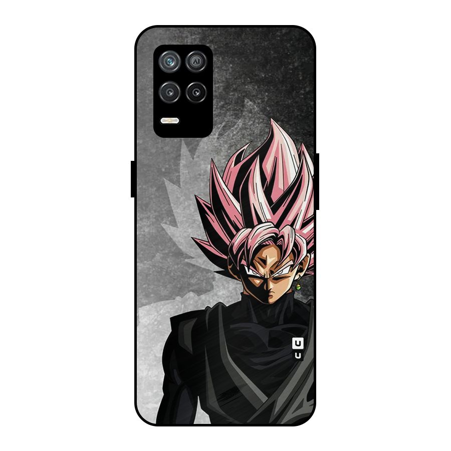 Angry Goku Metal Back Case for Realme 8s 5G