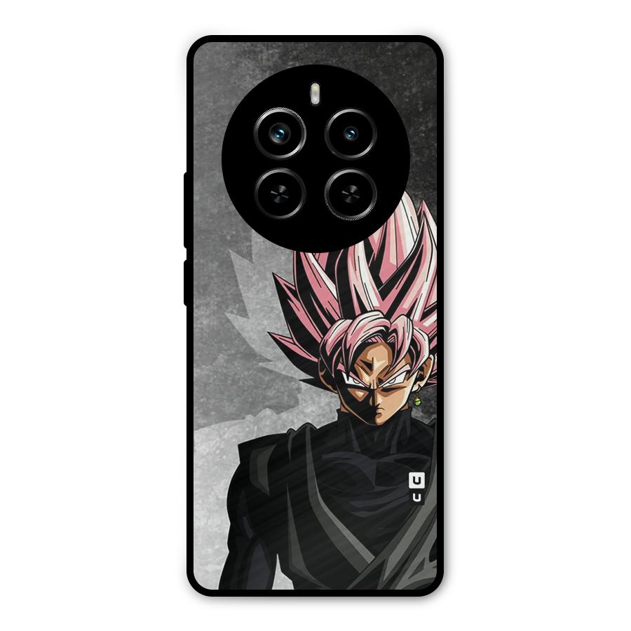Angry Goku Metal Back Case for Realme P1 Pro