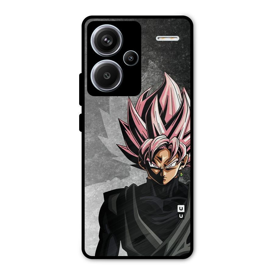 Angry Goku Metal Back Case for Redmi Note 13 Pro Plus