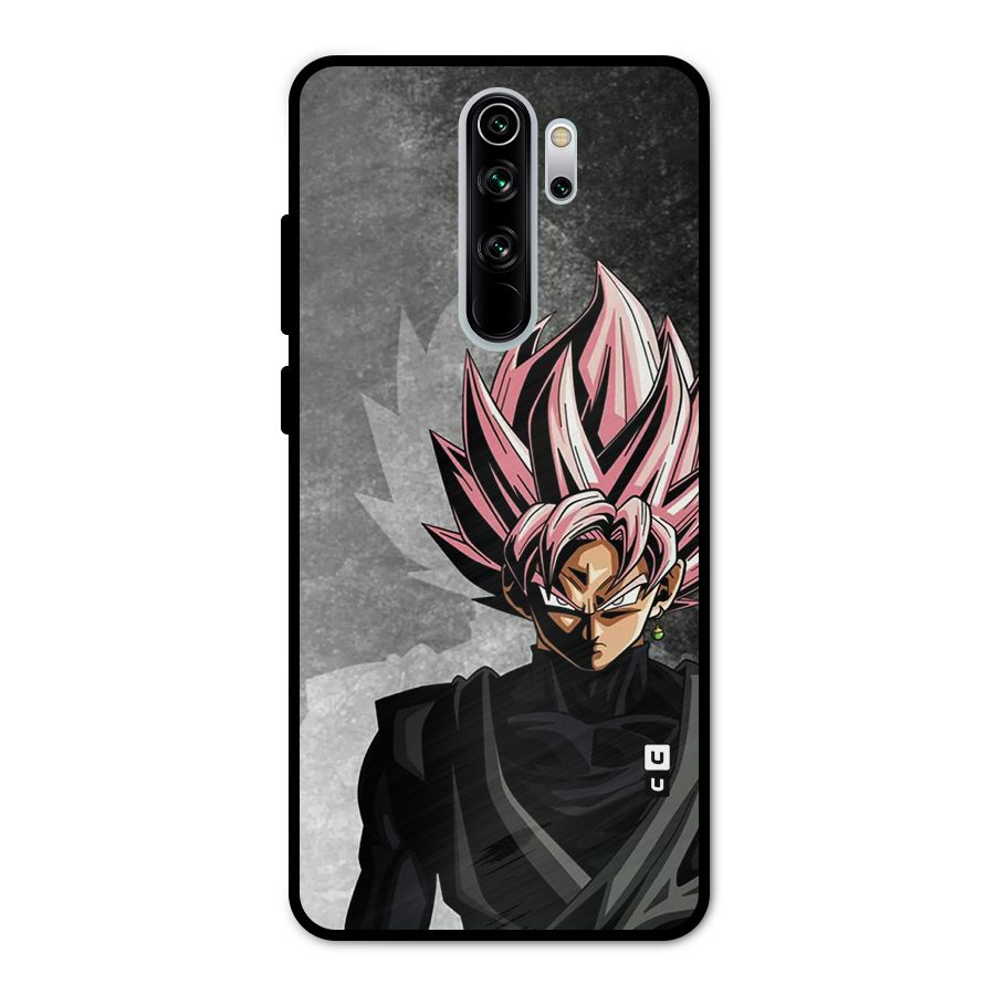 Angry Goku Metal Back Case for Redmi Note 8 Pro