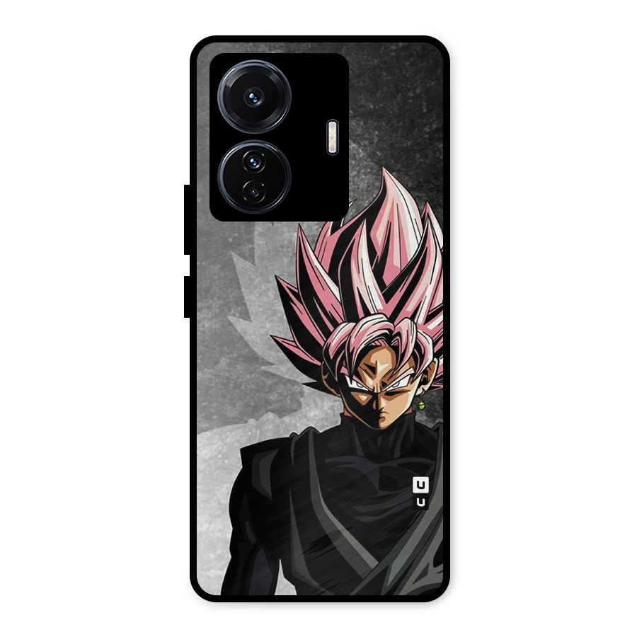 Angry Goku Metal Back Case for Vivo T1 Pro