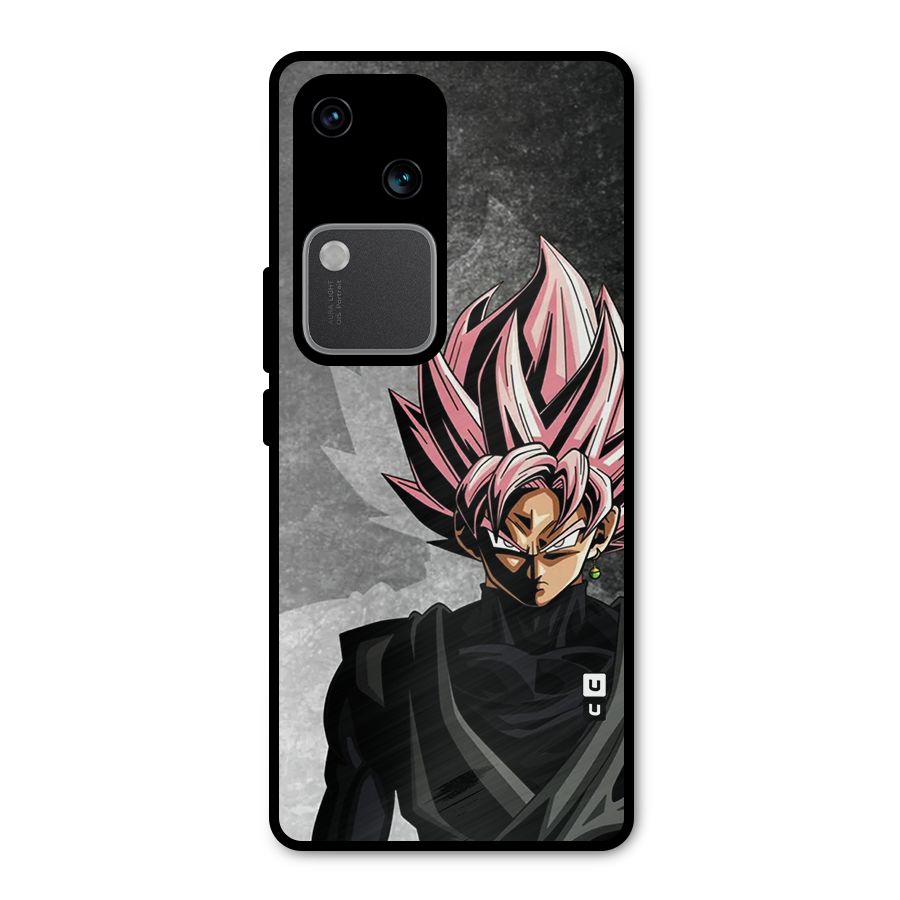 Angry Goku Metal Back Case for Vivo V30