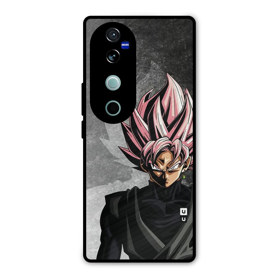 Angry Goku Metal Back Case for Vivo V40