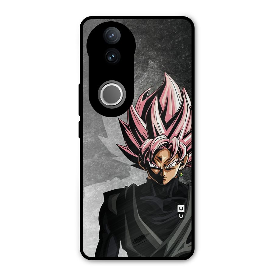 Angry Goku Metal Back Case for Vivo V50e