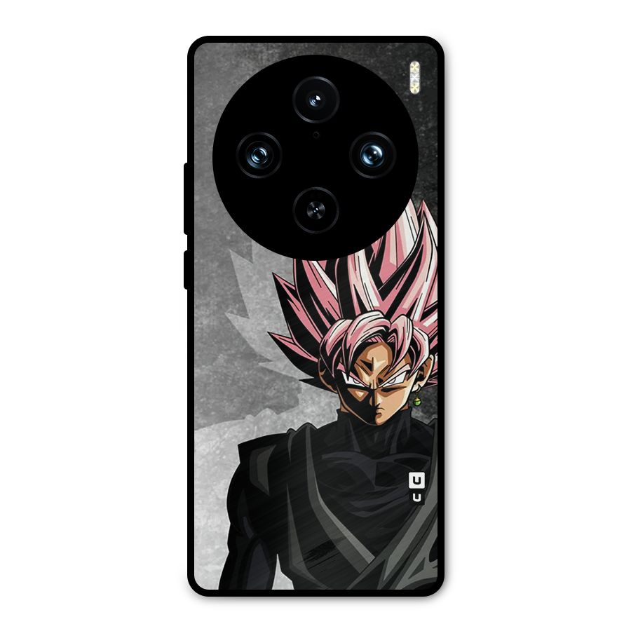 Angry Goku Metal Back Case for Vivo X100 Pro