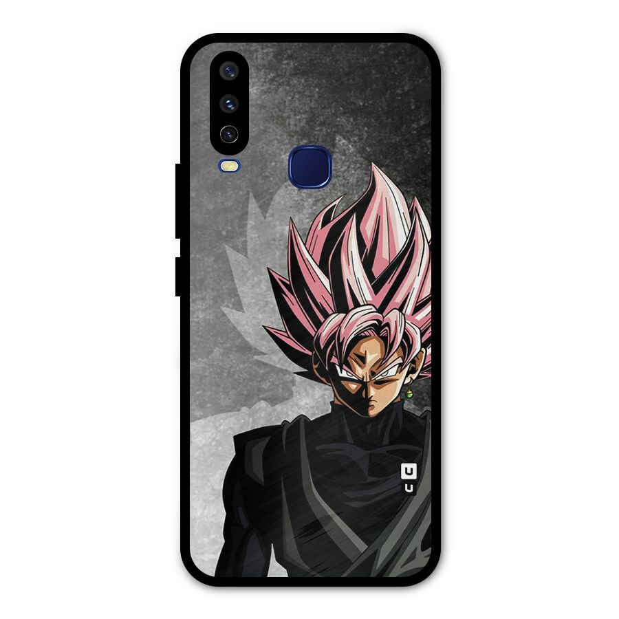 Angry Goku Metal Back Case for Vivo Y12