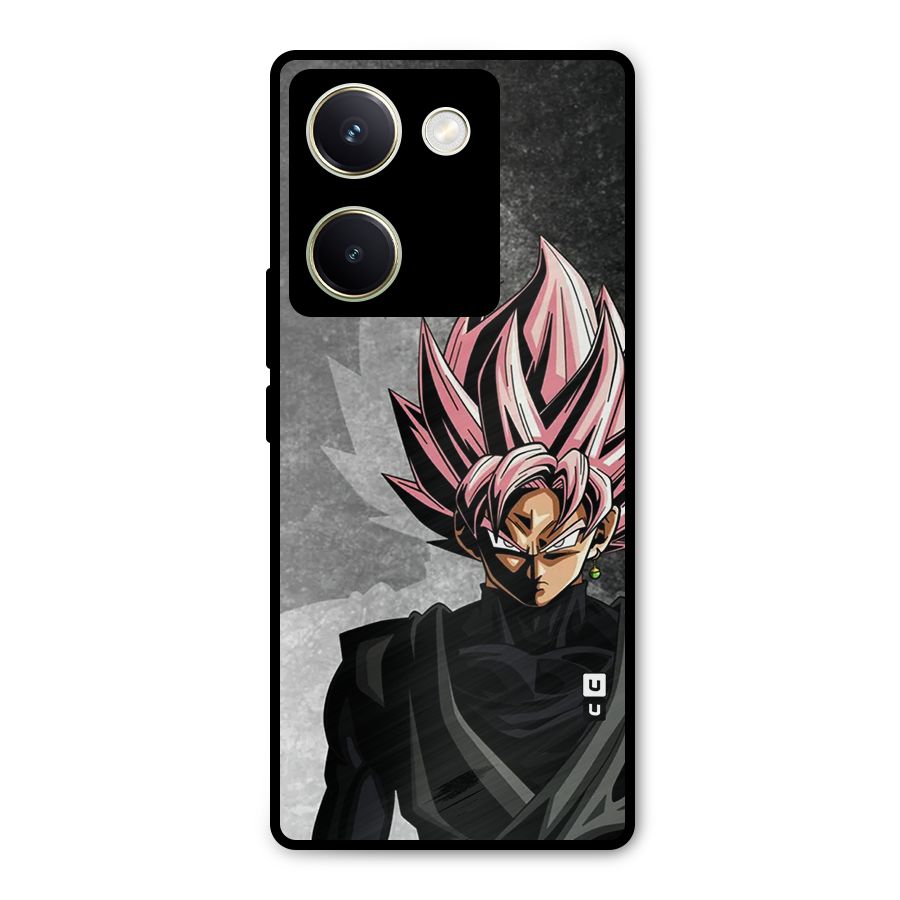 Angry Goku Metal Back Case for Vivo Y200 Pro