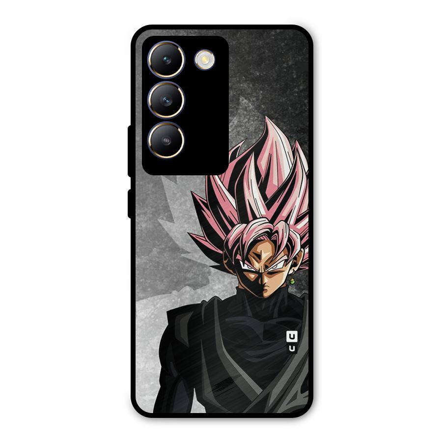 Angry Goku Metal Back Case for Vivo Y200e