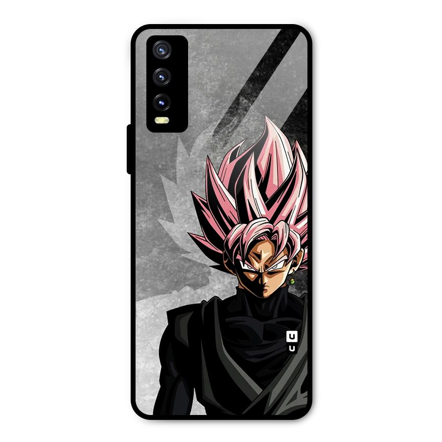 Angry Goku Metal Back Case for Vivo Y20g
