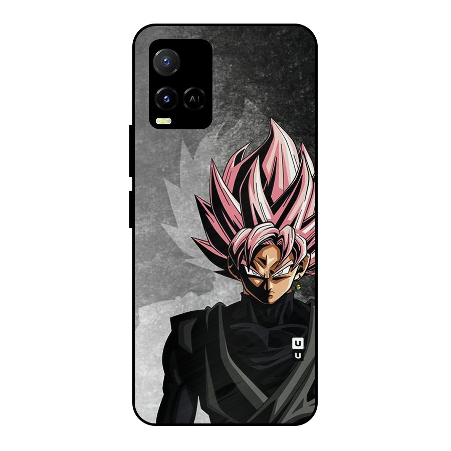 Angry Goku Metal Back Case for Vivo Y21T