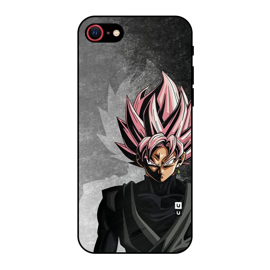 Angry Goku Metal Back Case for iPhone SE 2022
