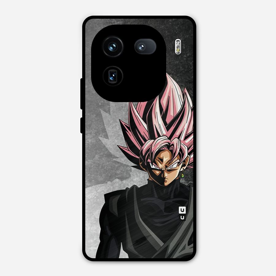 Angry Goku Metal Back Case for iQOO 12