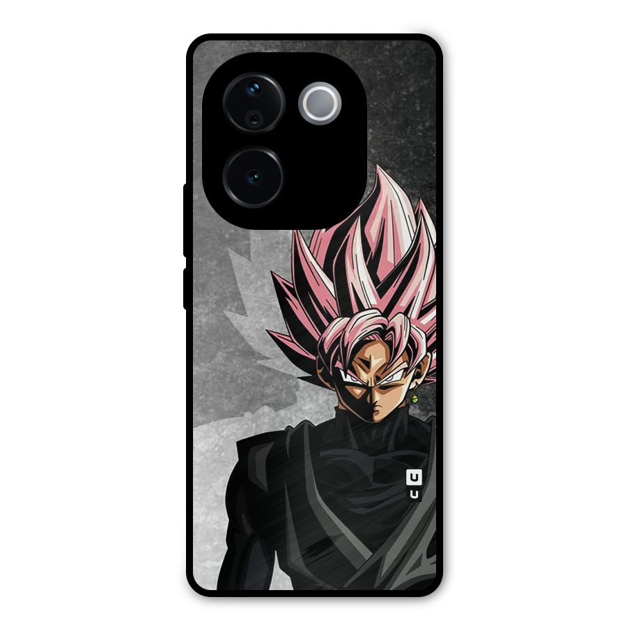 Angry Goku Metal Back Case for iQOO Z9s Pro